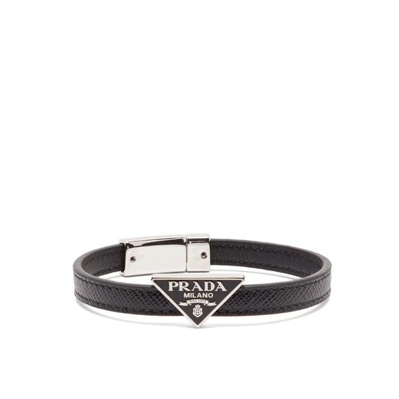 Prada Other - X SOLD X PRADA SAFFIANO-LEATHER BRACELET